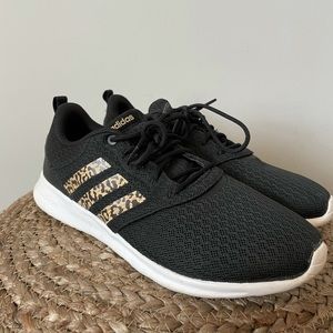 Women’s Adidas leopard print sneakers